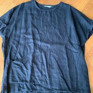 Elizabeth Suzann OS Black Harper Tunic